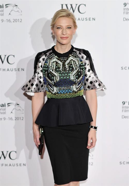 Cate Blanchett Dubai International Film Festival and IWC Filmmaker Award December 10, 2012 