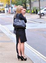 Catherine Tyldesley in London - October 26, 2012