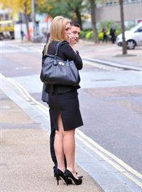 Catherine Tyldesley in London - October 26, 2012