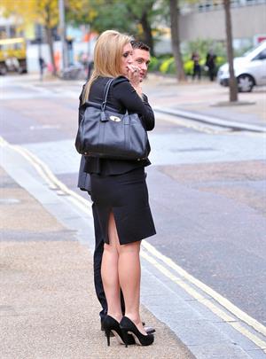 Catherine Tyldesley in London - October 26, 2012