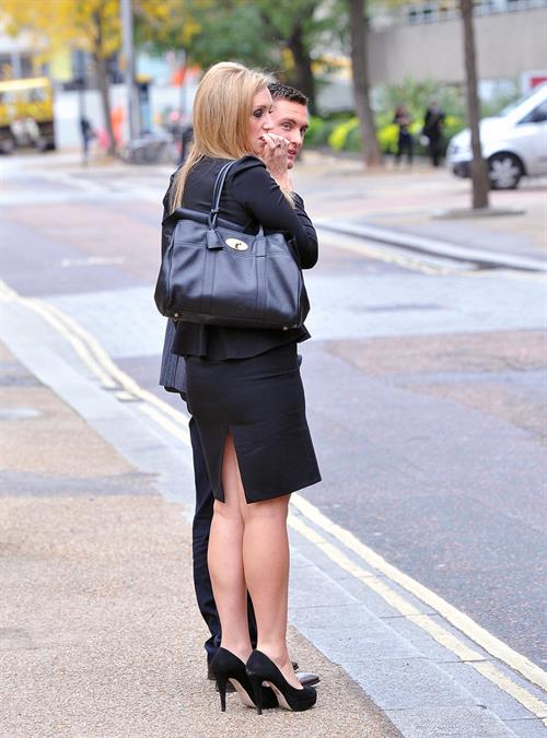 Catherine Tyldesley in London - October 26, 2012