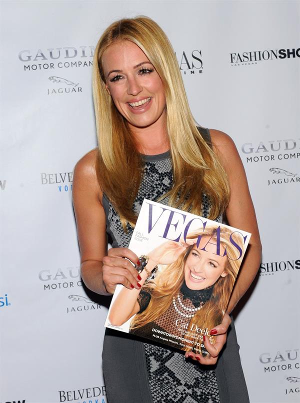 Cat Deeley Vegas Magazine Fall Fashion Preview in Las Vegas, Sep. 12, 2013 