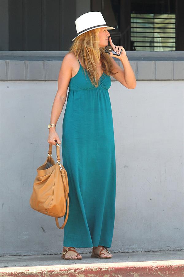 Cat Deeley - Lunch With Friends at The Belmont in LA - August 13, 2012