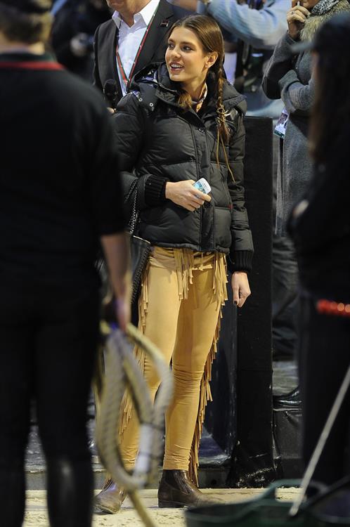 Charlotte Casiraghi Gucci Paris Masters 2012 - Day 2 (Dec 1, 2012) 