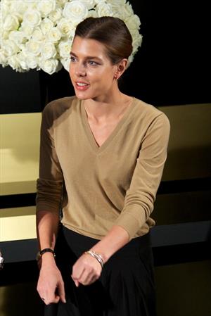 Charlotte Casiraghi Attends 'El Arte de Cartier' Ehibition Opening in Madrid (Oct 22, 2012) 