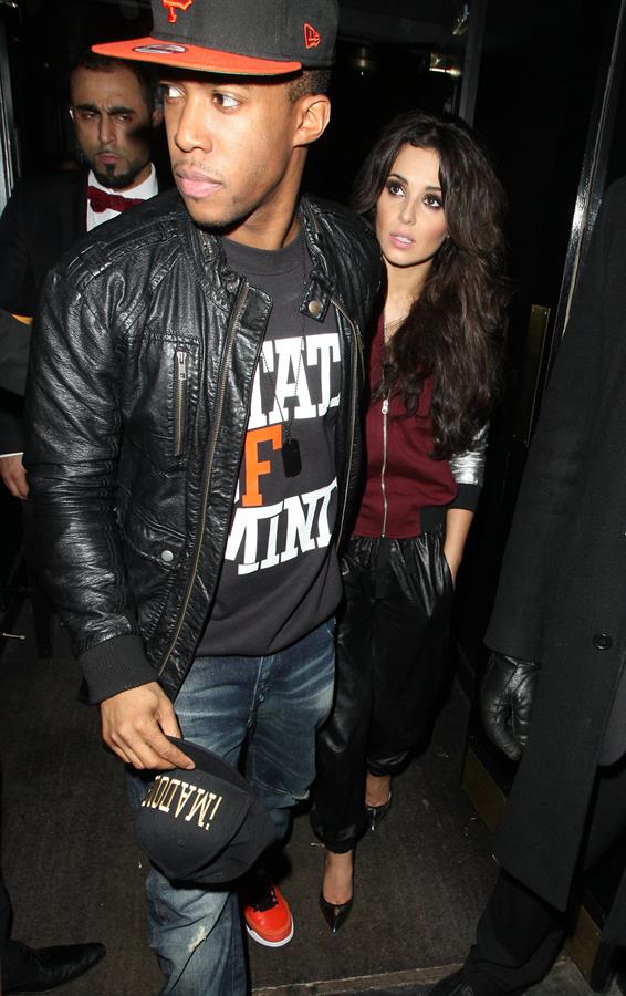 Cheryl Cole at the Rose Club in London 12/20/12 