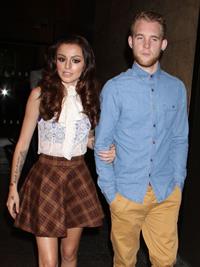 Cher Lloyd leaves Sirius Radio studios in NYC October 4, 2012 
