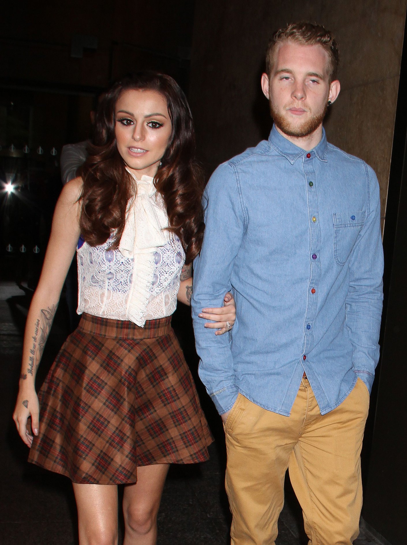 Cher Lloyd leaves Sirius Radio studios in NYC October 4, 2012 