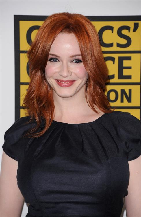 Christina Hendricks Critics Choice Television Awards luncheon at Beverly Hills Hotel on June 20, 2011 