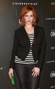 Christina Hendricks Company premiere in New York on June 8, 2011
