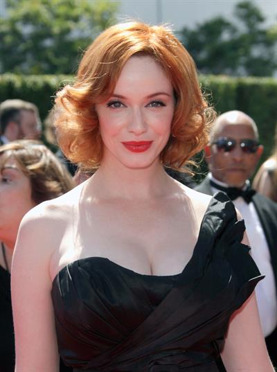 Christina Hendricks 62nd Creative Emmy Awards in Los Angeles on August 21, 2010 