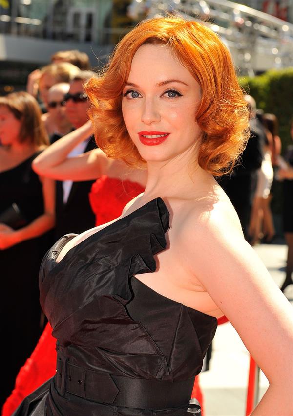 Christina Hendricks 62nd Creative Emmy Awards in Los Angeles on August 21, 2010 
