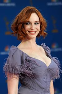 Christina Hendricks at the 62nd Annual Primetime Emmy Awards on August 29, 2010 