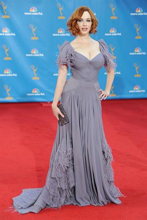 Christina Hendricks at the 62nd Annual Primetime Emmy Awards on August 29, 2010 