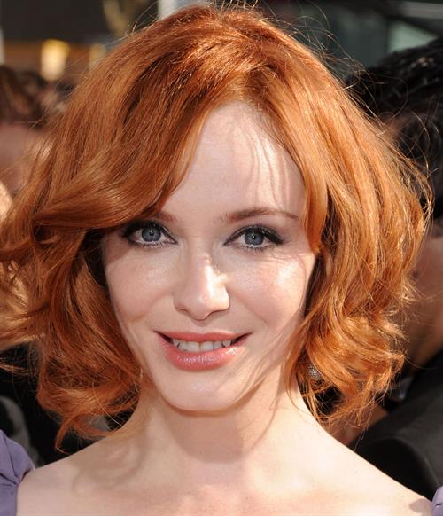 Christina Hendricks at the 62nd Annual Primetime Emmy Awards on August 29, 2010 