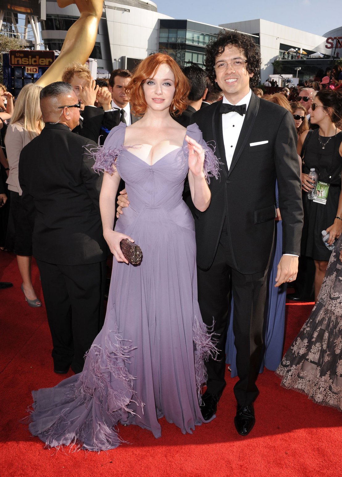 Christina Hendricks at the 62nd Annual Primetime Emmy Awards on August 29, 2010 