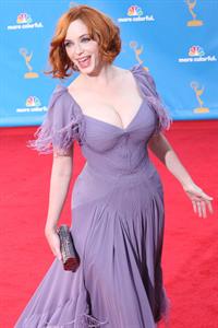Christina Hendricks at the 62nd Annual Primetime Emmy Awards on August 29, 2010 
