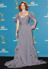 Christina Hendricks at the 62nd Annual Primetime Emmy Awards on August 29, 2010 