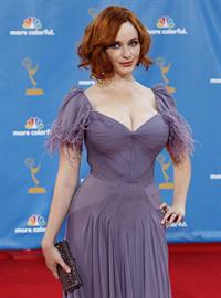 Christina Hendricks at the 62nd Annual Primetime Emmy Awards on August 29, 2010 