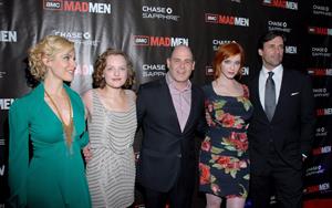Christina Hendricks Mad Men Season 4 Finale screening at the 21 Club on October 17, 2010 