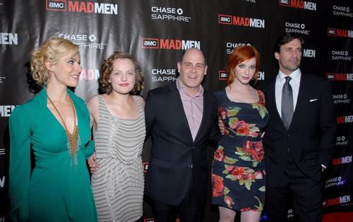 Christina Hendricks Mad Men Season 4 Finale screening at the 21 Club on October 17, 2010 