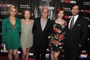 Christina Hendricks Mad Men Season 4 Finale screening at the 21 Club on October 17, 2010 