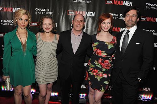Christina Hendricks Mad Men Season 4 Finale screening at the 21 Club on October 17, 2010 