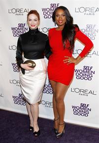 Christina Hendricks Self Magazines 4th annual Women Doing Good Awards in New York City on September 13, 2011