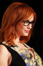 Christina Hendricks Spectacle Wearer Of The Year event in Sydney 10/03/12 