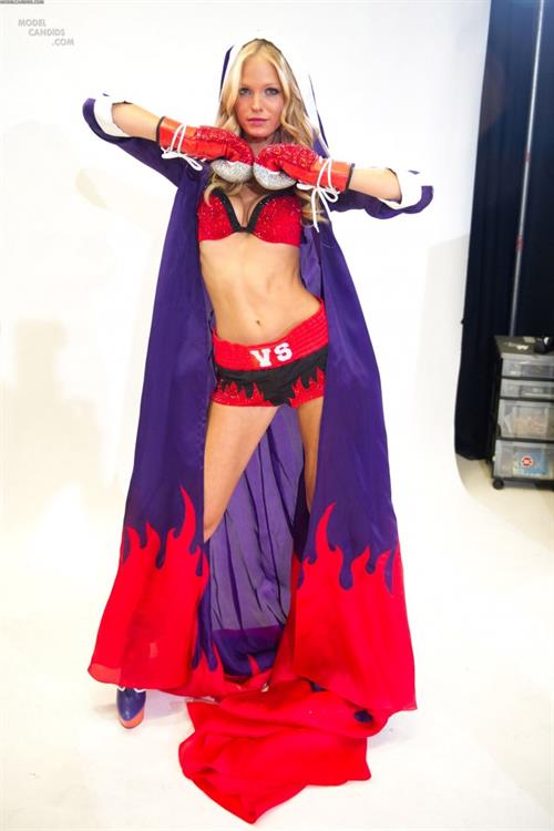 Erin Heatherton in lingerie