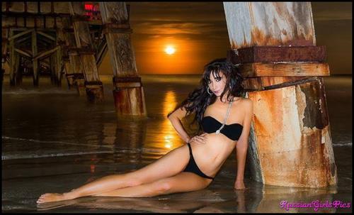 Tatyana Hoke in a bikini