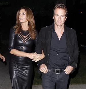 Cindy Crawford Attending A Halloween Party In Beverly Hills - October 26, 2012