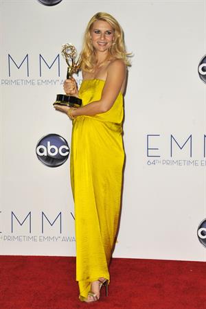 Claire Danes - 64th Primetime Emmys Nokia Theatre LA Sept 23, 2012