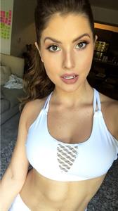 Amanda Cerny in White