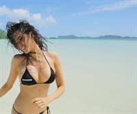 Sarah Stephens in a bikini