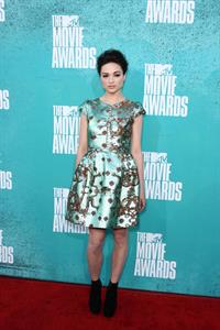 Crystal Reed - 2012 MTV Movie Awards (Arrival) in Universal City (June 3, 2012)