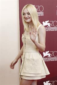 Dakota Fanning - Night Moves photocall VFF 8/31/13