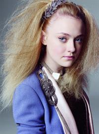 Dakota Fanning - Tesh Photoshoot For Marie Claire 