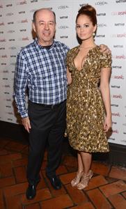 Debby Ryan Vanity Fair campaign DJ night with L'Oreal Paris 2/19/13 