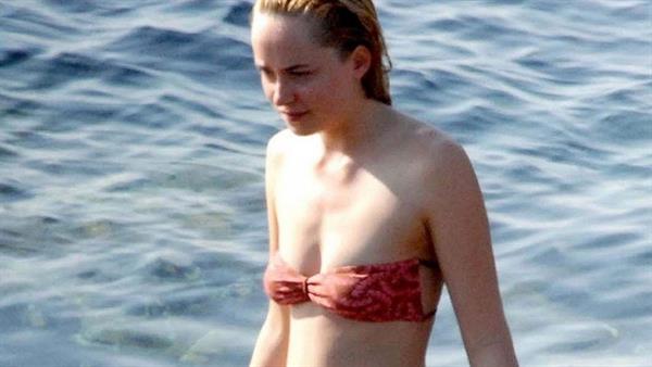 Dakota Johnson in a bikini