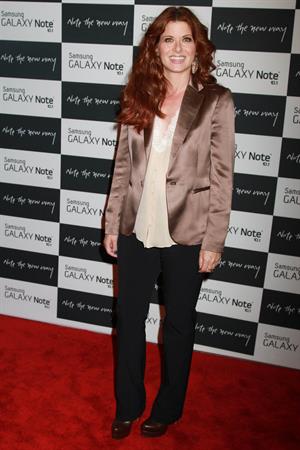 Debra Messing - Samsung Galaxy Note 101 Launch Event NYC - August 15, 2012 