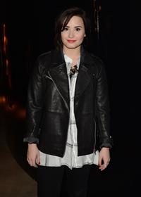 Demi Lovato London Fashion Week 2013 Topshop Unique in London 2/17/13 