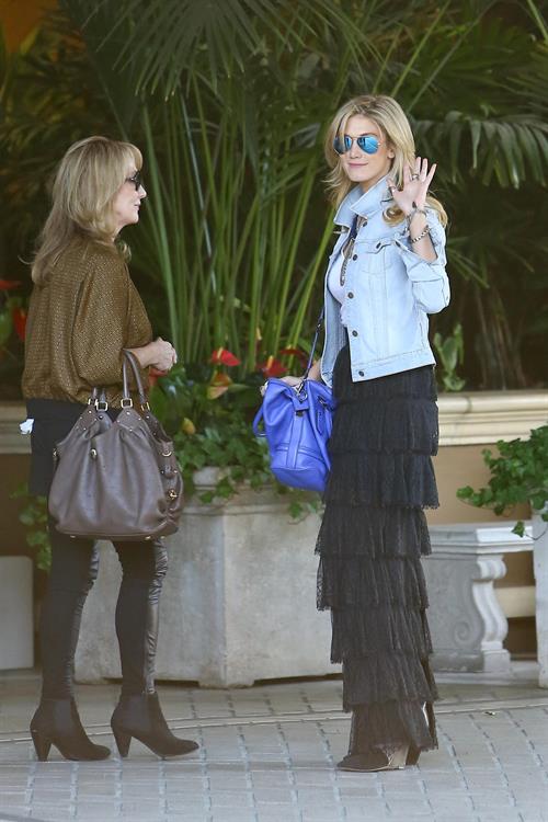 Delta Goodrem arrives at the Four Seasons Hotel Jan 21, 2013 