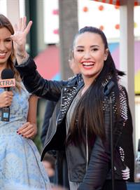 Demi Lovato Topshop Topman LA Grand Opening at The Grove in LA 2/14/13 