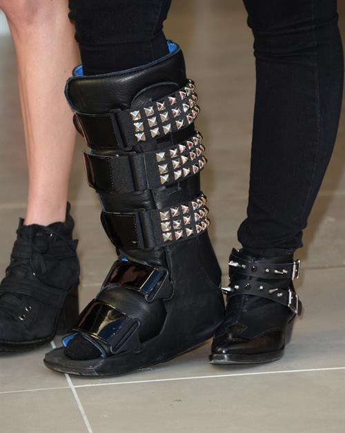 Demi Lovato Topshop Topman LA Grand Opening at The Grove in LA 2/14/13 