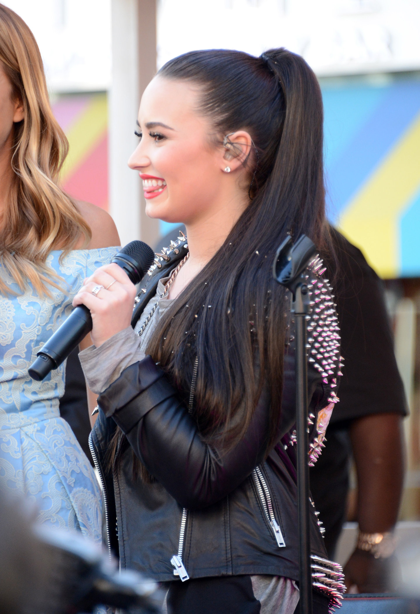 Demi Lovato Topshop Topman LA Grand Opening at The Grove in LA 2/14/13 