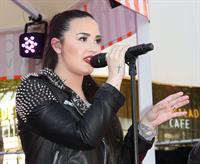 Demi Lovato Topshop Topman LA Grand Opening at The Grove in LA 2/14/13 