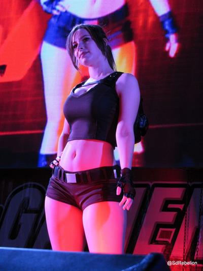 Enji Night Pictures Enji Night as Lara Croft