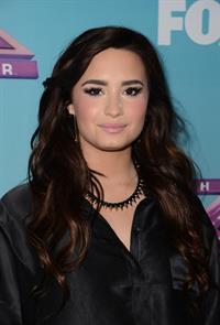 Demi Lovato The X Factor season finale news conference in LA 12/17/12 