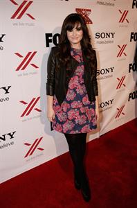 Demi Lovato Factor viewing party in West Hollywood 12/6/12 